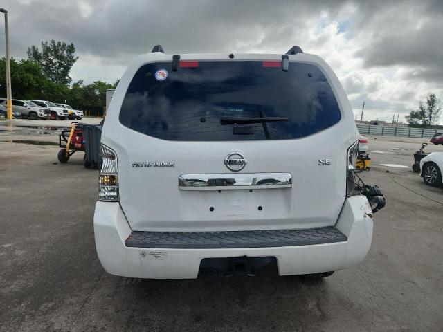 5N1AR18U09C606185 - 2009 NISSAN PATHFINDER S أبيض صورة 6