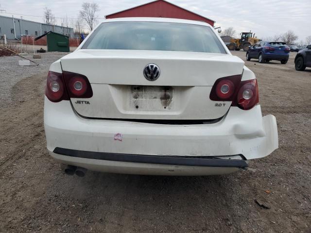 3VWRJ81K38M099633 - 2008 VOLKSWAGEN JETTA WOLFSBURG WHITE photo 6