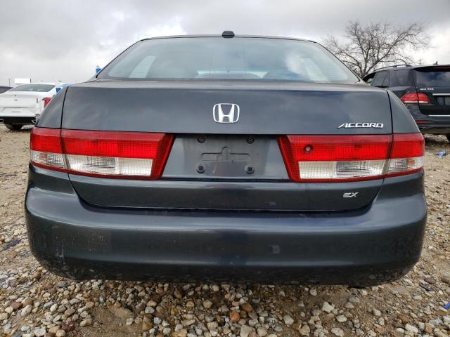 1HGCM56854A079520 - 2004 HONDA ACCORD EX BLUE photo 6