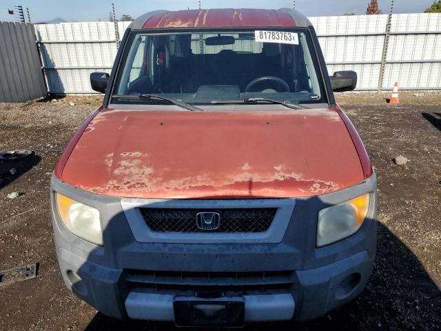 5J6YH18345L009185 - 2005 HONDA ELEMENT LX ORANGE photo 5