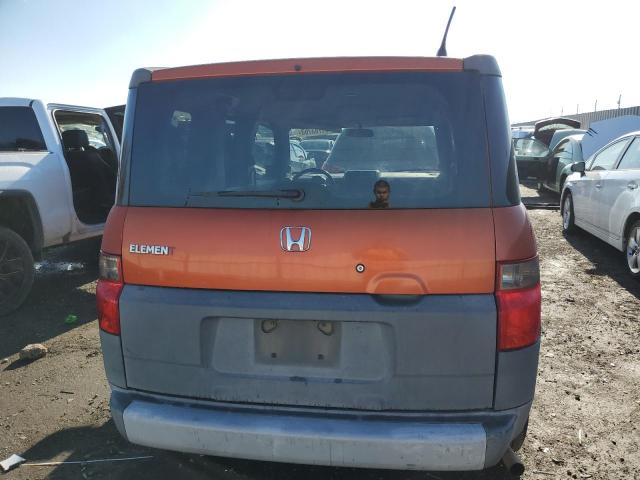 5J6YH18345L009185 - 2005 HONDA ELEMENT LX ORANGE photo 6