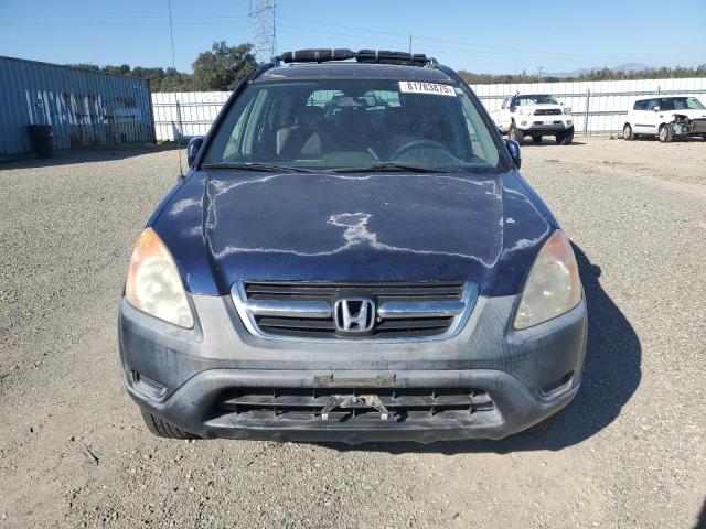 JHLRD78894C044570 - 2004 HONDA CR-V EX 蓝色 照片 5