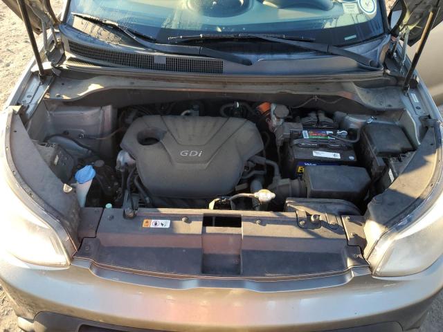 KNDJN2A21E7086239 - 2014 KIA SOUL GRAY photo 11