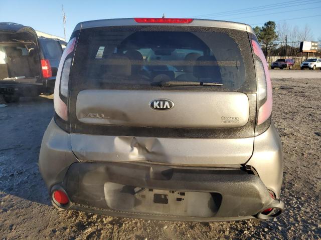 KNDJN2A21E7086239 - 2014 KIA SOUL GRAY photo 6