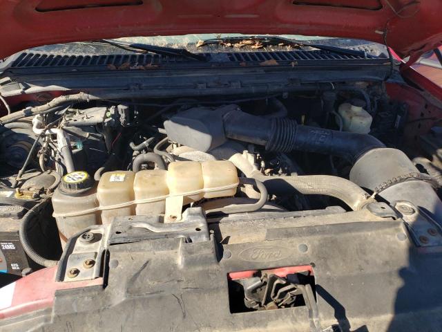 1FDXF46S54EA71258 - 2004 FORD F450 SUPER DUTY RED photo 11