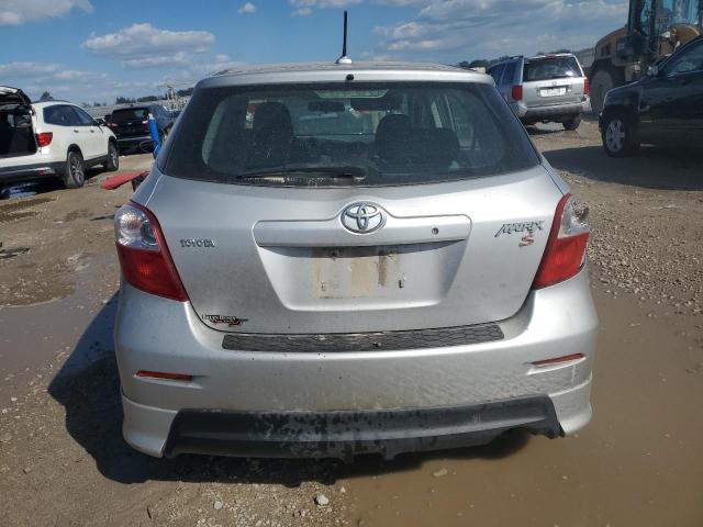 2T1KE40E59C019286 - 2009 TOYOTA COROLLA MA S SILVER photo 6