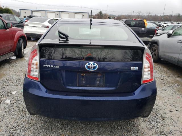 JTDKN3DU9F1885584 - 2015 TOYOTA PRIUS BLUE photo 6