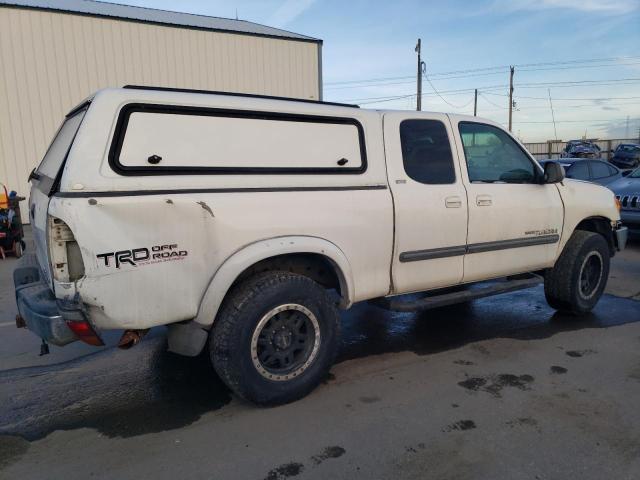 5TBBT44113S432164 - 2003 TOYOTA TUNDRA ACCESS CAB SR5 WHITE photo 3