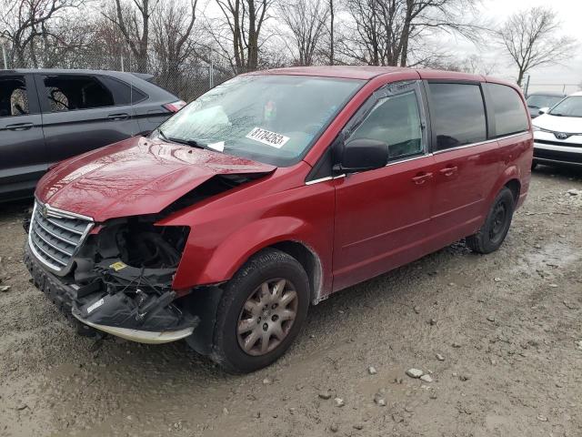 2A8HR44E59R577656 - 2009 CHRYSLER TOWN & COU LX MAROON photo 1