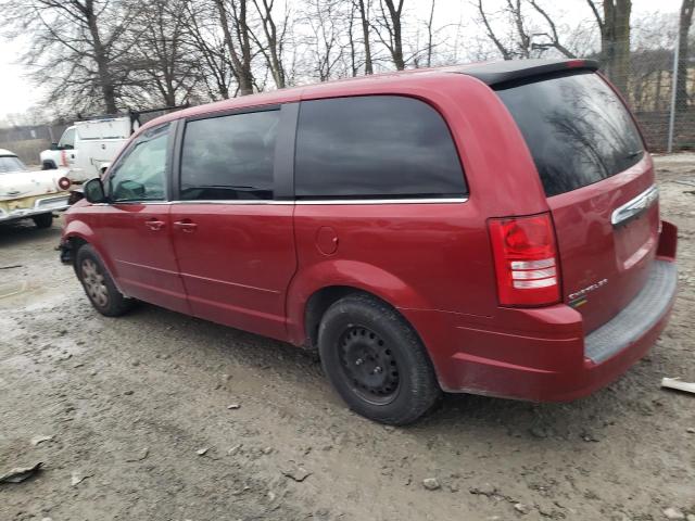 2A8HR44E59R577656 - 2009 CHRYSLER TOWN & COU LX MAROON photo 2