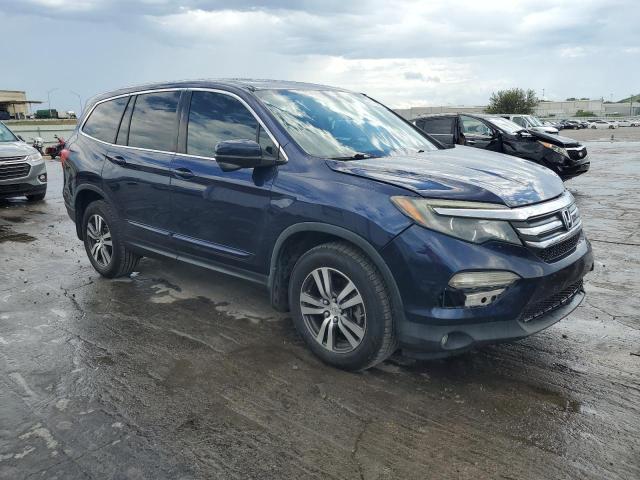 5FNYF6H50GB036559 - 2016 HONDA PILOT EXL 蓝色 照片 4