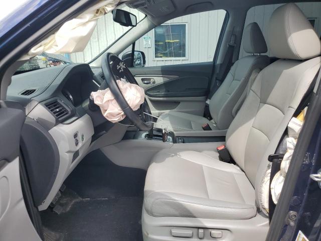 5FNYF6H50GB036559 - 2016 HONDA PILOT EXL 蓝色 照片 7