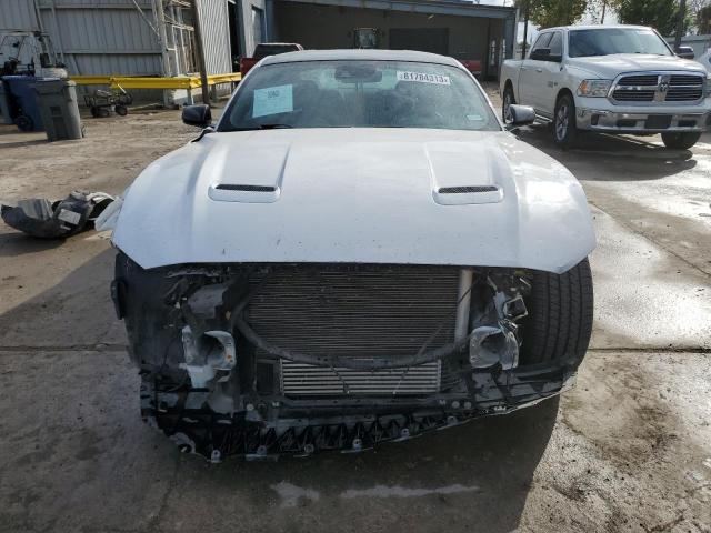 1FA6P8TH2M5118135 - 2021 FORD MUSTANG WHITE photo 5