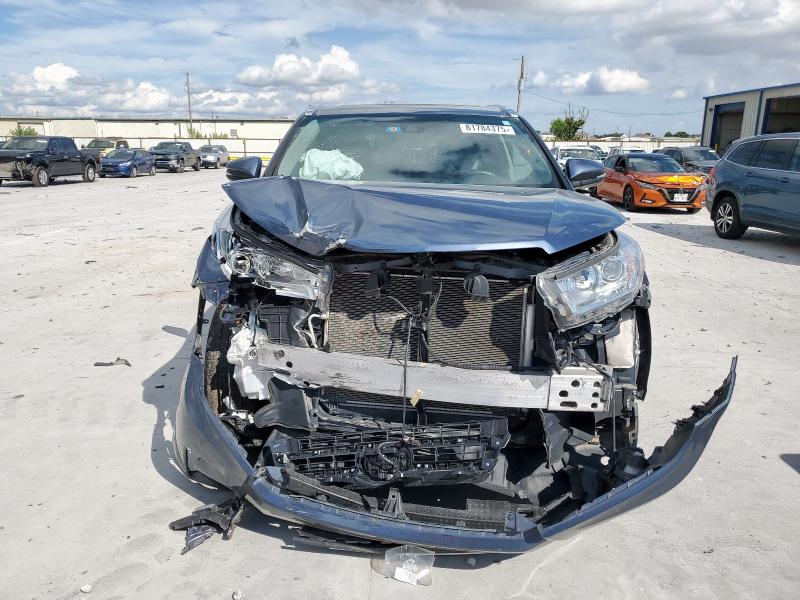 5TDJZRFHXJS857615 - 2018 TOYOTA HIGHLANDER SE Turkuaz fotoğraf 5