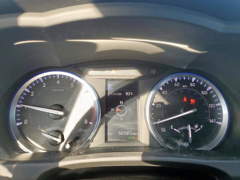 5TDJZRFHXJS857615 - 2018 TOYOTA HIGHLANDER SE Turkuaz fotoğraf 9