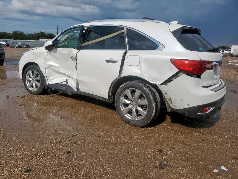 5FRYD3H95GB013266 - 2016 ACURA MDX ADVANCE WHITE photo 2