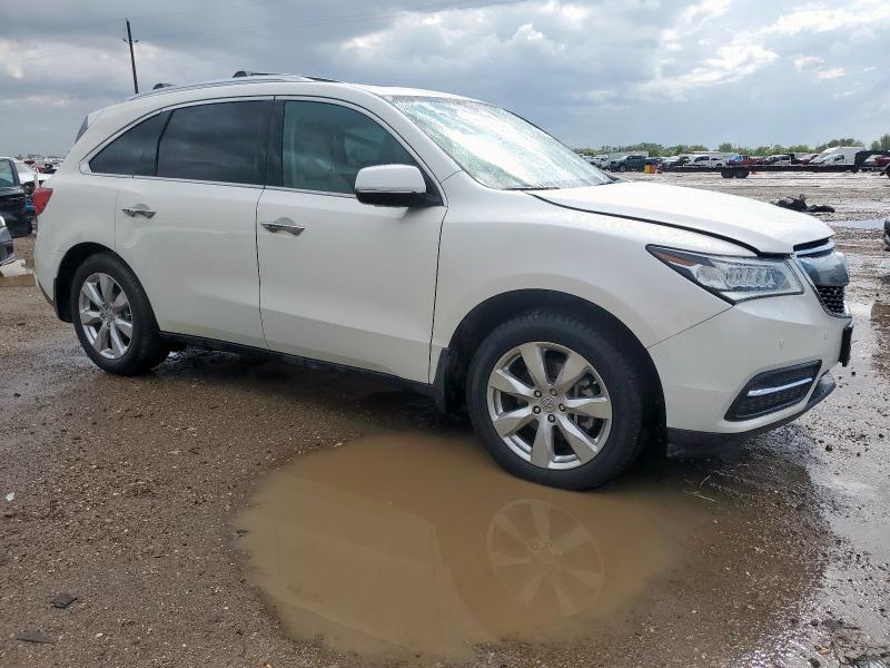 5FRYD3H95GB013266 - 2016 ACURA MDX ADVANCE WHITE photo 4