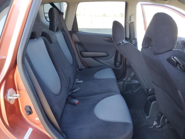 JHMGD38677S068564 - 2007 HONDA FIT S ORANGE photo 10