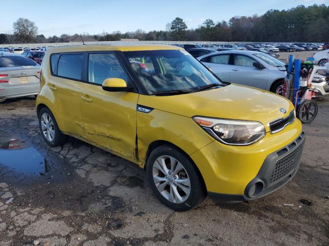 KNDJP3A59F7172846 - 2015 KIA SOUL + YELLOW photo 4