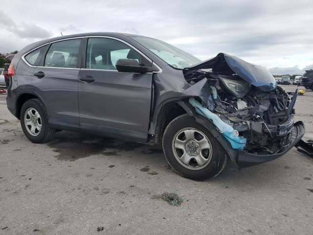 3CZRM3H35FG704804 - 2015 HONDA CR-V LX GRAY photo 4