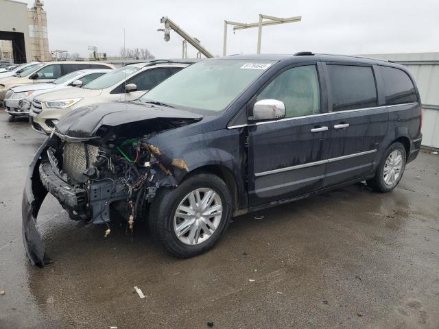 2A4RR6DXXAR215412 - 2010 CHRYSLER TOWN & COU LIMITED BLACK photo 1