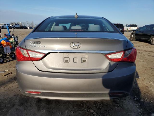 5NPEB4ACXBH041337 - 2011 HYUNDAI SONATA GLS GRAY photo 6