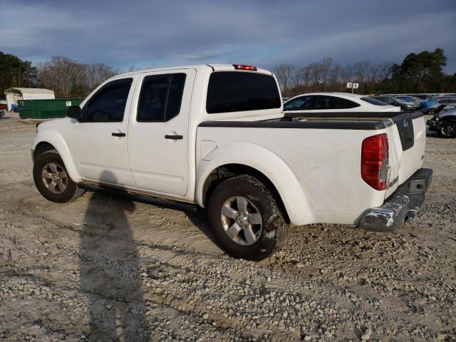 1N6AD0ER8AC411255 - 2010 NISSAN FRONTIER CREW CAB SE WHITE photo 2