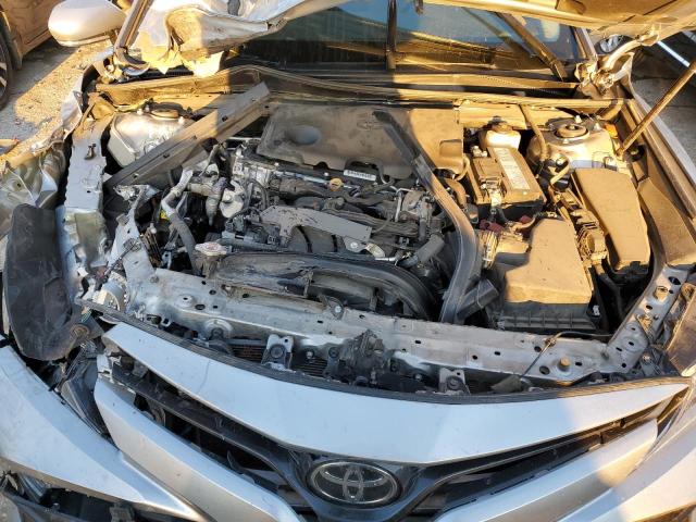 4T1B11HK2KU813445 - 2019 TOYOTA CAMRY L GRAY photo 11