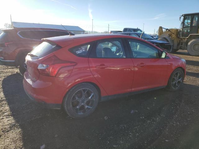 1FADP3K22EL362730 - 2014 FORD FOCUS SE RED photo 3