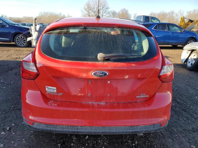 1FADP3K22EL362730 - 2014 FORD FOCUS SE RED photo 6