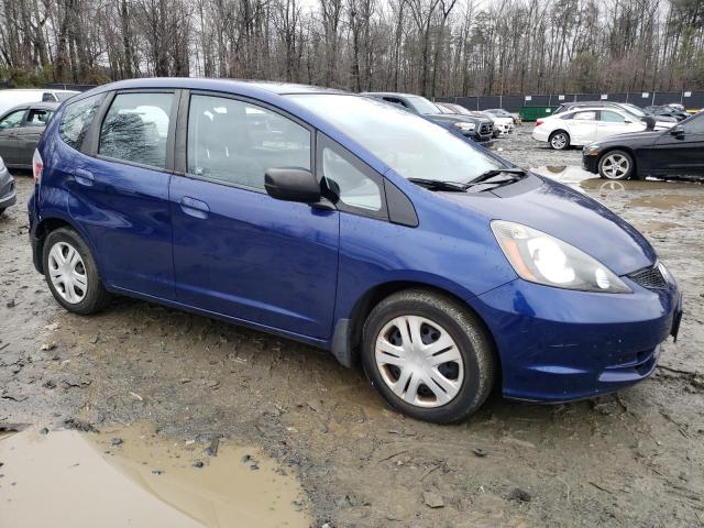 JHMGE8H32BC027908 - 2011 HONDA FIT BLUE photo 4