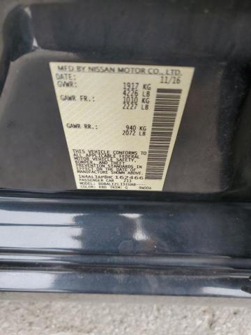 1N4AL3AP8HC162466 - 2017 NISSAN ALTIMA 2.5 GRAY photo 12