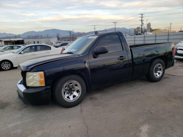 1GCEC14JX8Z102841 - 2008 CHEVROLET SILVERADO C1500 BLACK photo 1