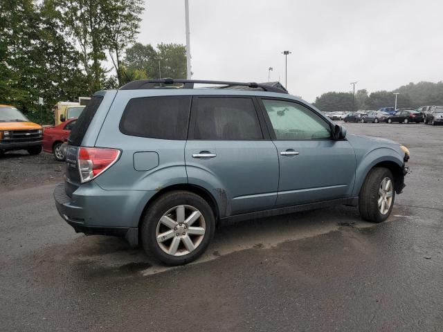 JF2SH6CC0AH753462 - 2010 SUBARU FORESTER 2.5X PREMIUM BLUE photo 3