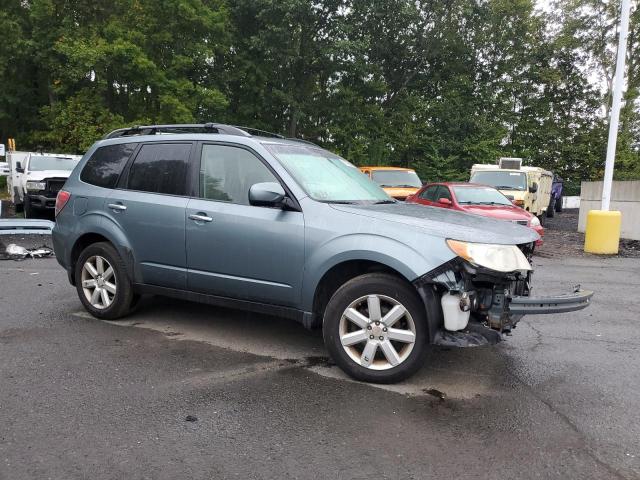JF2SH6CC0AH753462 - 2010 SUBARU FORESTER 2.5X PREMIUM BLUE photo 4