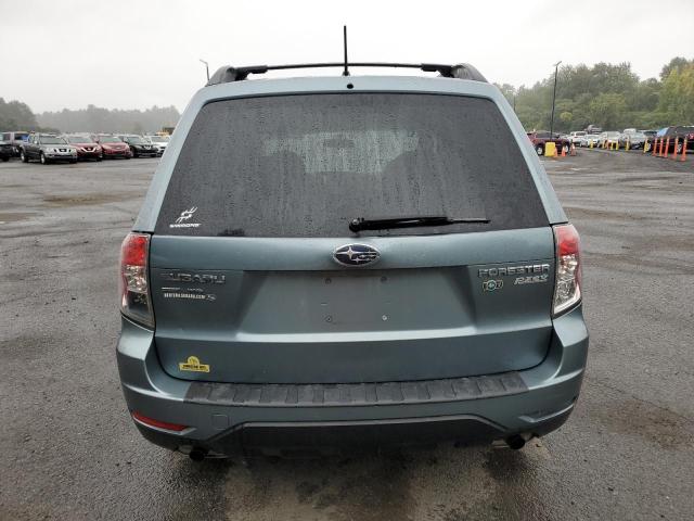 JF2SH6CC0AH753462 - 2010 SUBARU FORESTER 2.5X PREMIUM BLUE photo 6