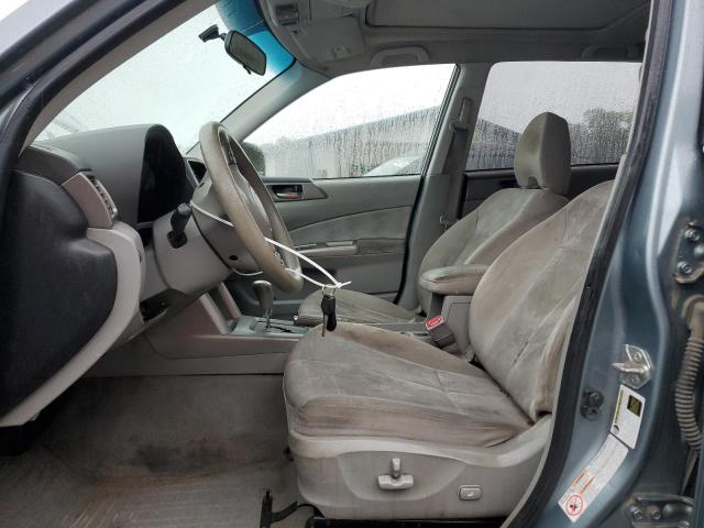 JF2SH6CC0AH753462 - 2010 SUBARU FORESTER 2.5X PREMIUM BLUE photo 7