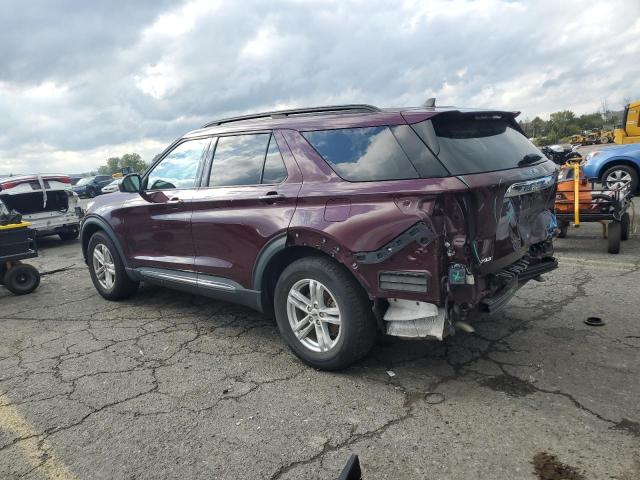 1FMSK7DH8NGA39036 - 2022 FORD EXPLORER XLT ბურგუნდია ფოტო 2