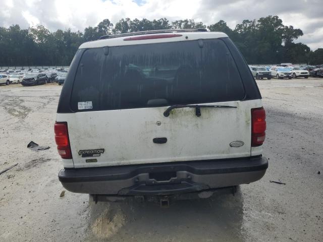 1FMPU16L91LA69632 - 2001 FORD EXPEDITION XLT თეთრი ფოტო 6