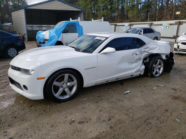 2G1FF1E34F9286153 - 2015 CHEVROLET CAMARO LT WHITE photo 1