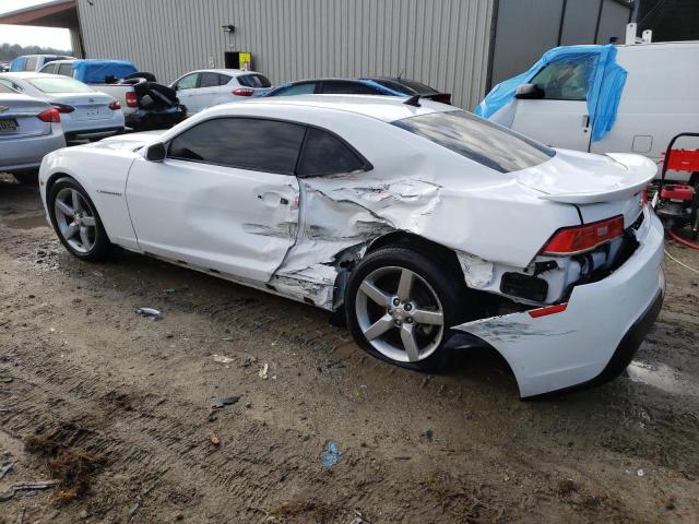 2G1FF1E34F9286153 - 2015 CHEVROLET CAMARO LT WHITE photo 2