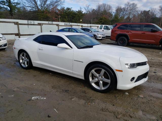 2G1FF1E34F9286153 - 2015 CHEVROLET CAMARO LT WHITE photo 4