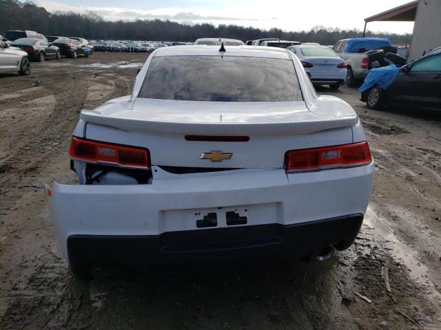 2G1FF1E34F9286153 - 2015 CHEVROLET CAMARO LT WHITE photo 6