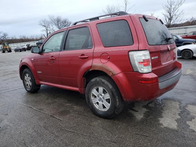 4M2CU91138KJ20821 - 2008 MERCURY MARINER MAROON photo 2