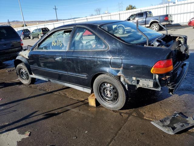 1HGEJ8149WL106507 - 1998 HONDA CIVIC EX BLACK photo 2