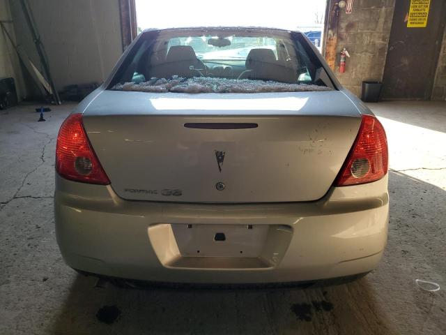 1G2ZJ57B294271614 - 2009 PONTIAC G6 SILVER photo 6