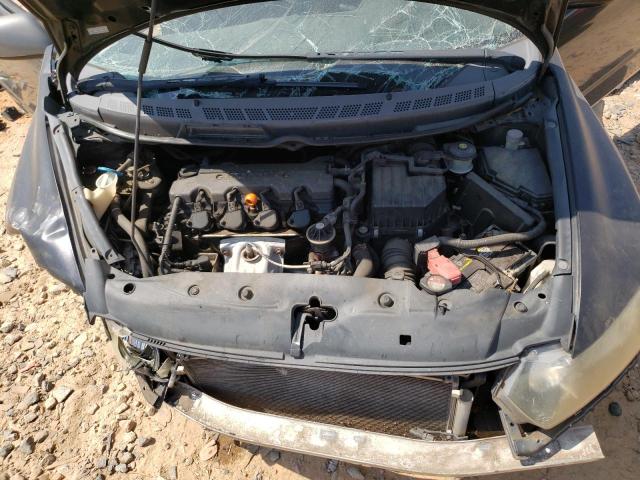 2HGFG11848H572052 - 2008 HONDA CIVIC EX BLACK photo 11