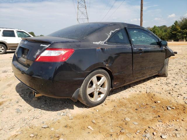 2HGFG11848H572052 - 2008 HONDA CIVIC EX BLACK photo 3