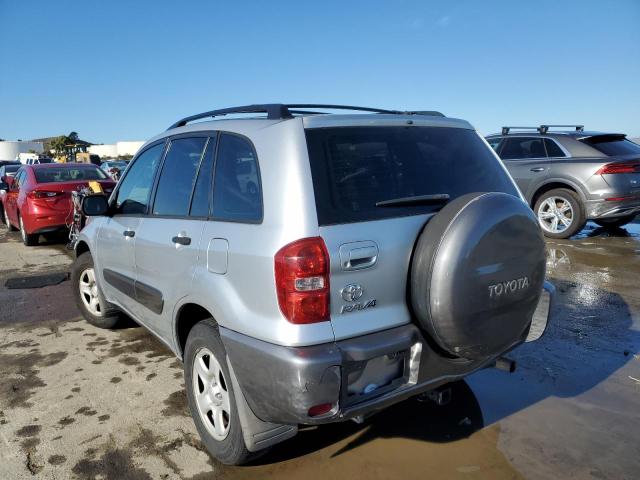 JTEGD20V040046309 - 2004 TOYOTA RAV4 SILVER photo 2