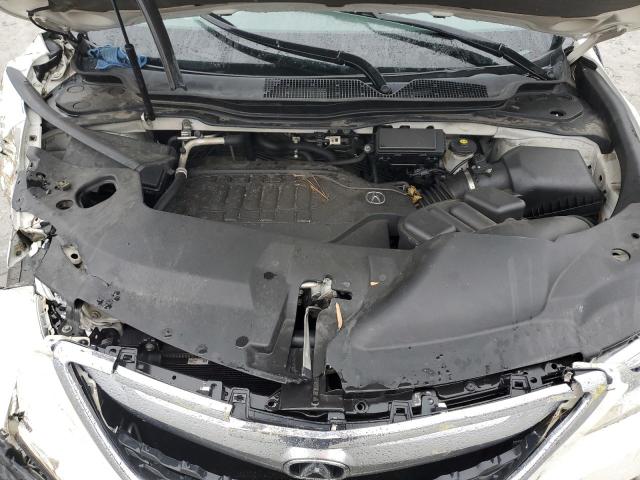 5FRYD3H25EB010691 - 2014 ACURA MDX WHITE photo 12